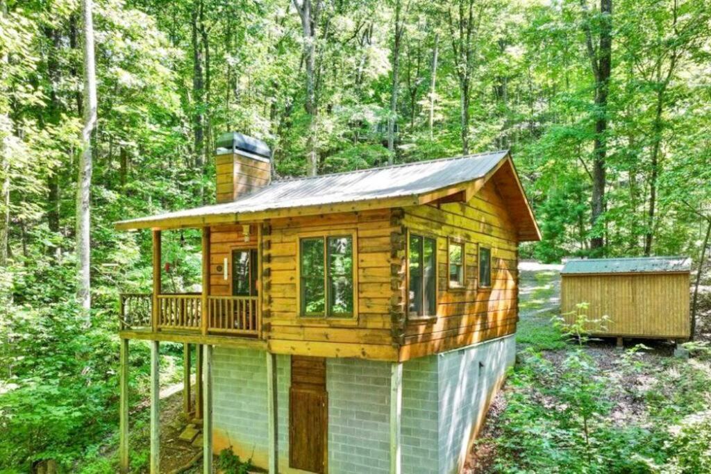 Open Studio Lodge At Little Rock Creek Cherry Log Extérieur photo