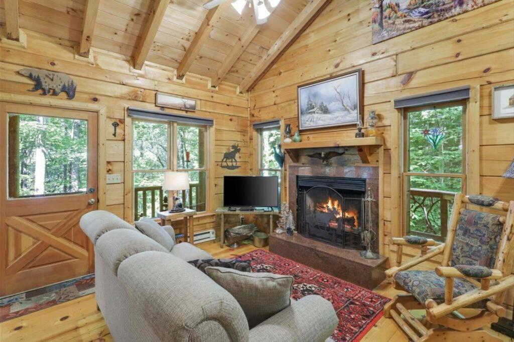 Open Studio Lodge At Little Rock Creek Cherry Log Extérieur photo