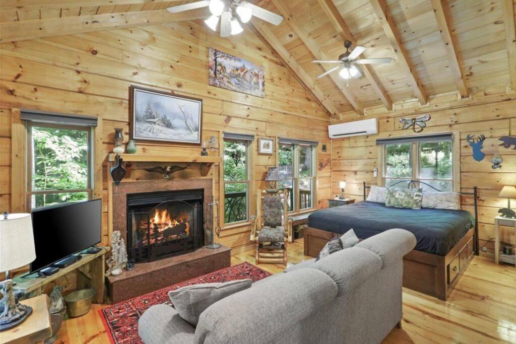 Open Studio Lodge At Little Rock Creek Cherry Log Extérieur photo