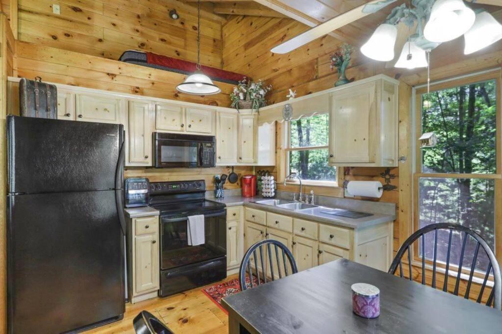 Open Studio Lodge At Little Rock Creek Cherry Log Extérieur photo