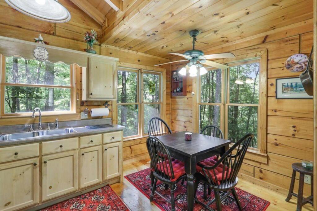 Open Studio Lodge At Little Rock Creek Cherry Log Extérieur photo